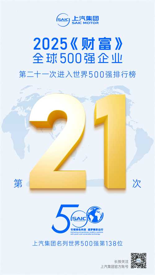 2025《财富》世界500强揭晓 HG222体育第21次上榜